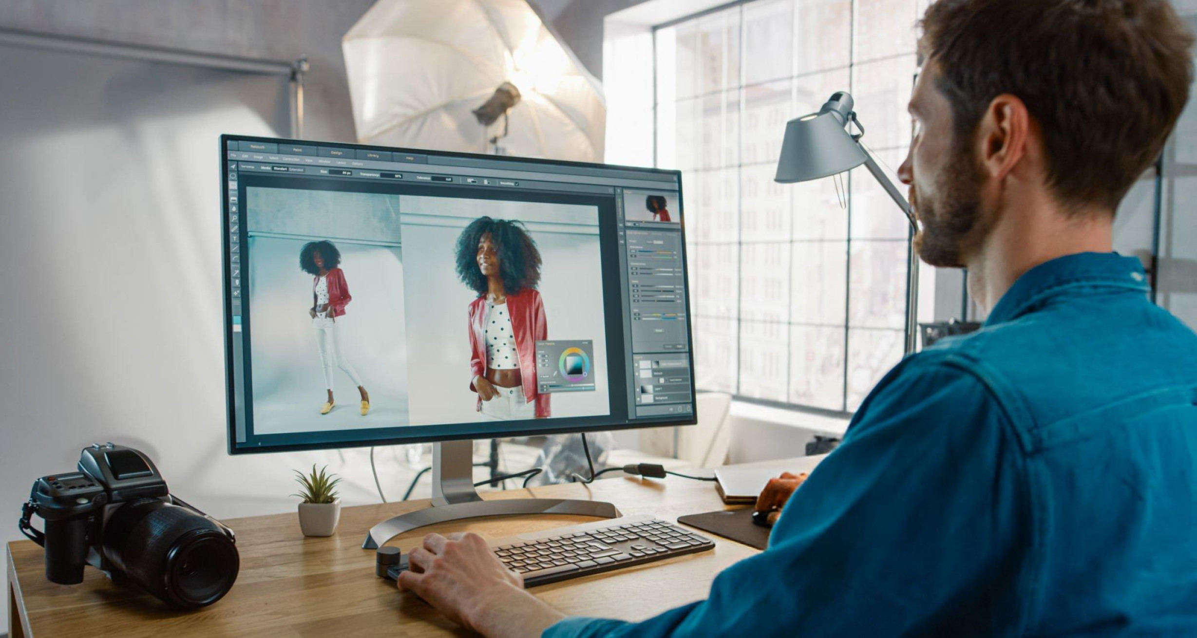 People and product retouching