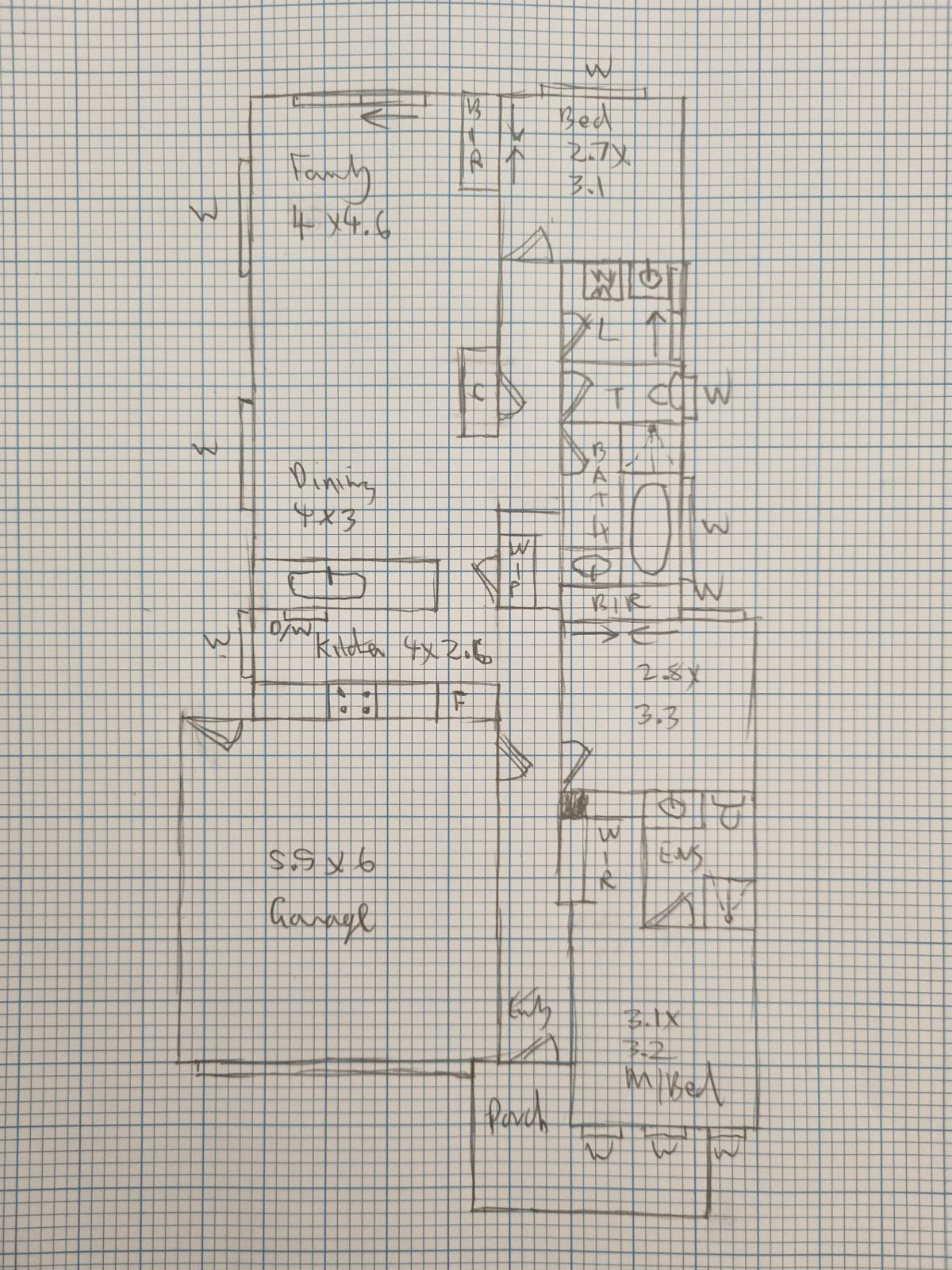 Color Floor Plan + Site Plan